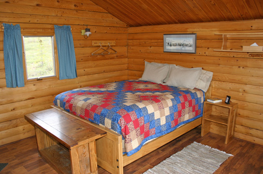 Our cabin at Camp Denali in Denali National Park was warm, cozy, and clean. I loved it! 