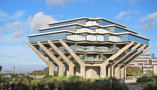 The gorgeous Geisel Library at UCSD is named for Dr. Seuss.