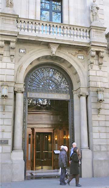 Hotel 1898, Barcelona.