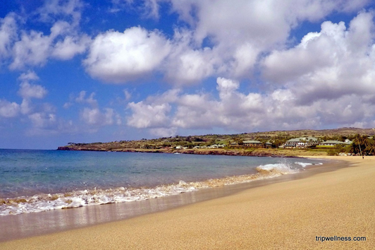 Hulopoe Bay, near the Four Seasons Manele, is the best place to snorkel on Lanai.