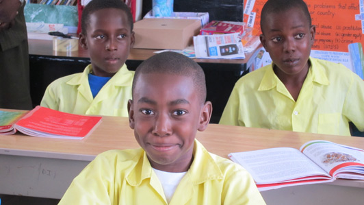 Nisbet Plantation Beach Club supports the local primary school, which the children of staff members attend.