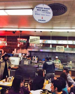 Where Harry Met Sally: Katz's Deli, East Houston Street, Lower East Side of Manhattan, New York City, USA, Earth. Been around since 1888.