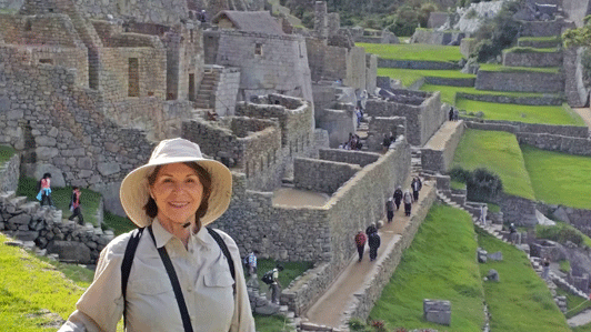 Sometimes we look forward to something for along time and it's not as wonderful as we'd expected. That was definitely NOT the case with Machu Picchu.I couldn't stop grinning.