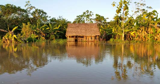 Cruising the Amazon River allowed us a glimpse into life along the waterway.