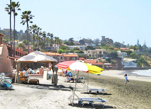 The La Jolla Beach & Tennis Club is both a private club and a beachfront resort.