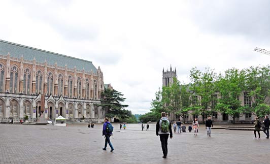 The Suzzallo Library is the perfect combination of Old World architecture and New World sensibilities.