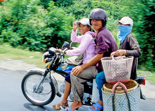 Vietnamese have put the "American War" behind them and are enjoying their country's economic opportunities.