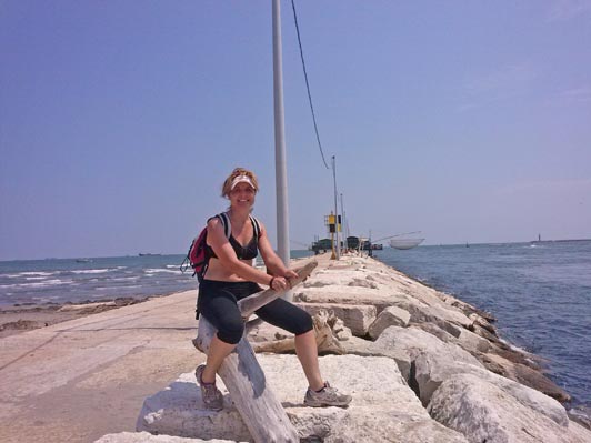 The Lido di Venezia, a land barrier between the city of Venice and the Adriatic Sea, is a great recreation area.