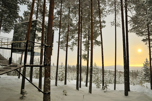 Treehotel, Sweden.