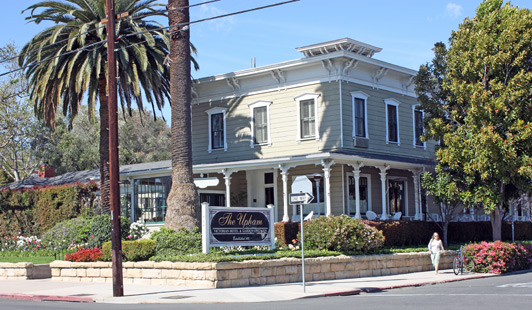 The historic Upham Hotel, built in 1871.