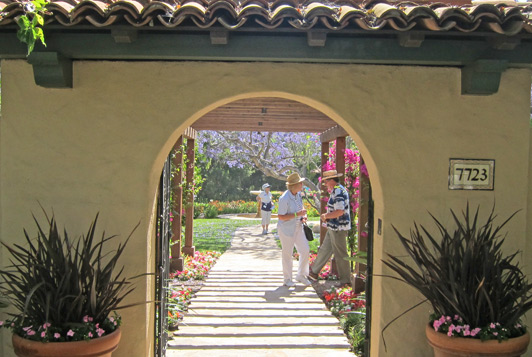 Garden tours allow travelers to go beyond privacy walls and enjoy an authentic view of a destination.